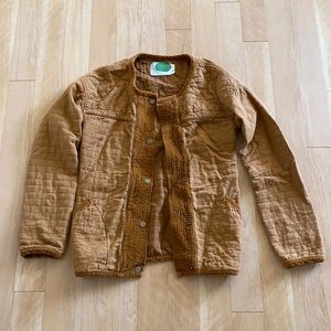 Anthropologie quilted bomber jacket